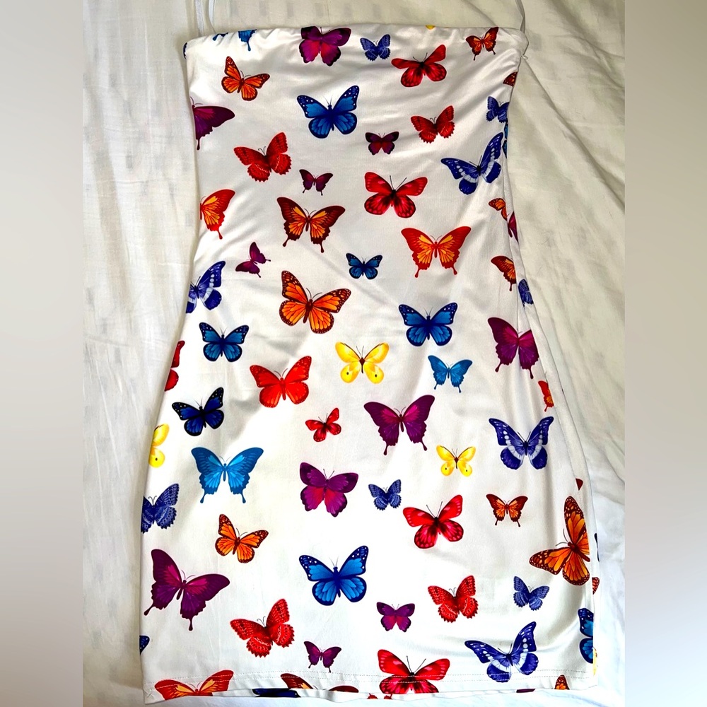 Superdown Butterfly Mini Dress from Revolve (size medium)